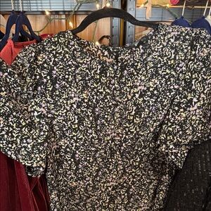 Missguided Floral Black Women's dress